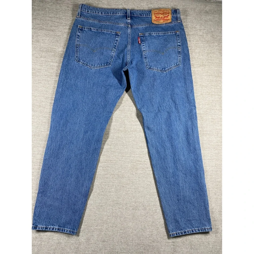 Levis Hi-Ball Jeans Mens 36x30 Blue Denim Tapered Leg Stretch